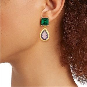 Oscar de la Renta Crystal earrings